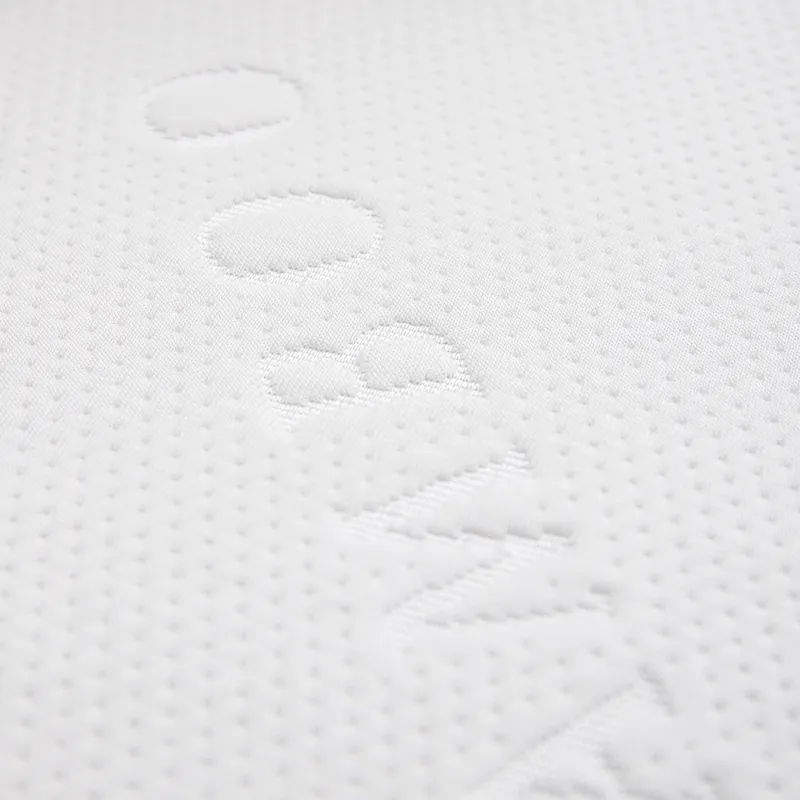 Белый водонепроницаемый защитный чехол для матраса из бамбукового жаккарда (8)