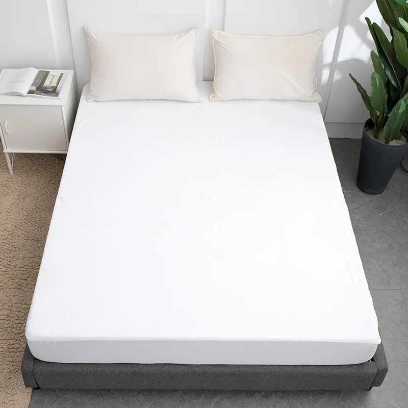 Водонепроницаемый защитный чехол для матраса из кораллового флиса (4)