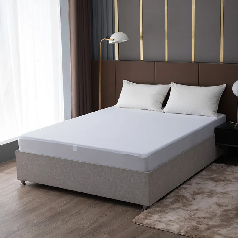 Водонепроницаемый защитный чехол для матраса из кораллового флиса (8)