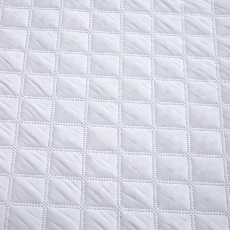 Водонепроницаемый защитный чехол для матраса из стеганого бамбукового махра (10)