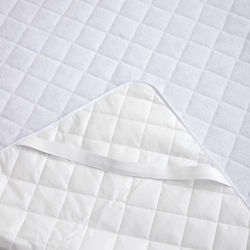 Водонепроницаемый защитный чехол для матраса из ультразвукового стеганого полотна микроф (5)