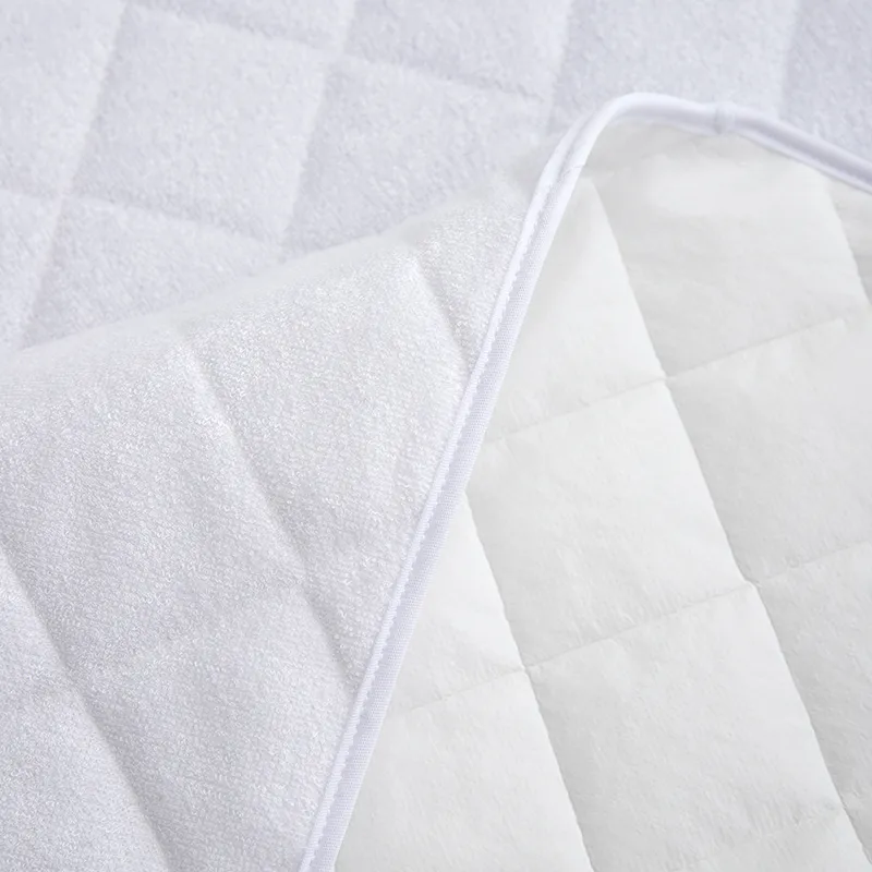 Водонепроницаемый защитный чехол для матраса из ультразвукового стеганого полотна микроф (6)