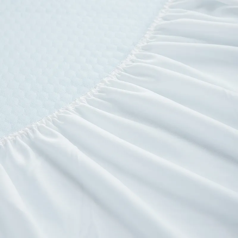 Водонепроницаемый охлаждающий жаккардовый защитный чехол для матраса (7)
