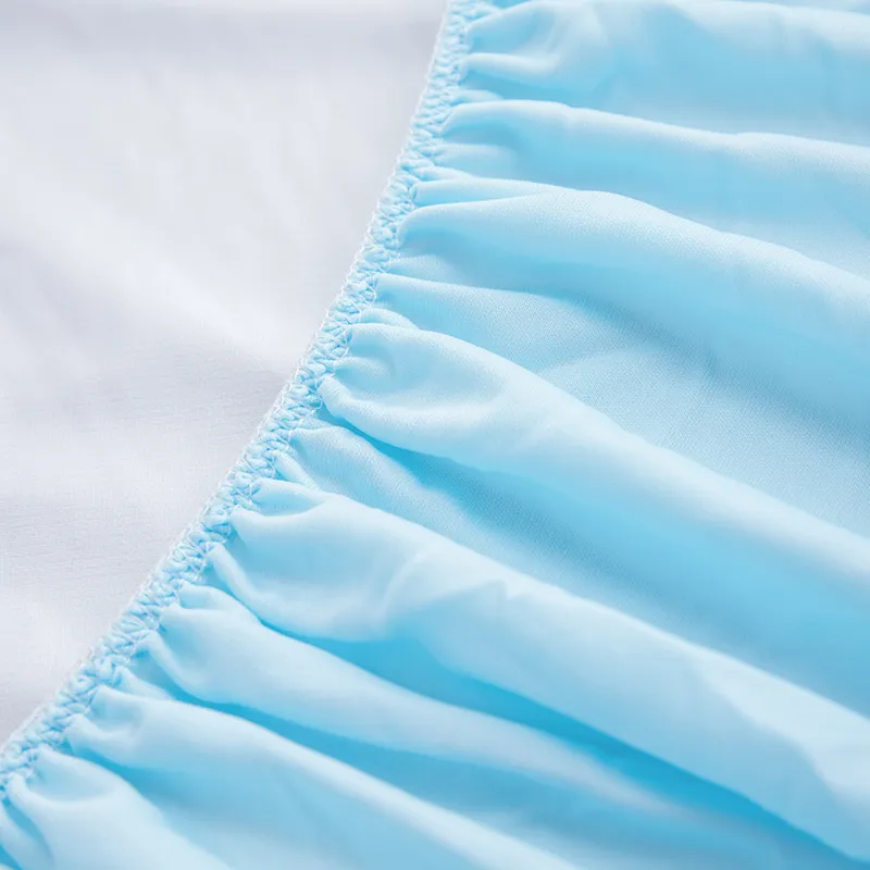 Водонепроницаемый охлаждающий защитный чехол для матраса из трикотажа (6)