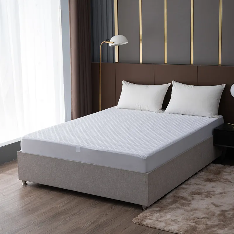 Водонепроницаемый стеганый защитный чехол для матраса (8)