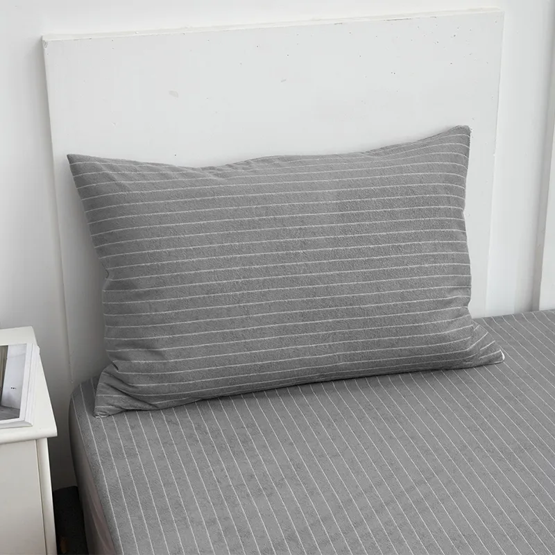 Полосатая хлопковая махровая ткань (5)